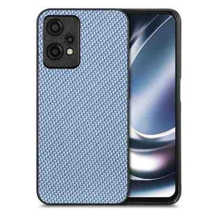 For OnePlus Nord CE 2 Lite 5G Carbon Fiber Texture Leather Back Cover Phone Case(Blue)