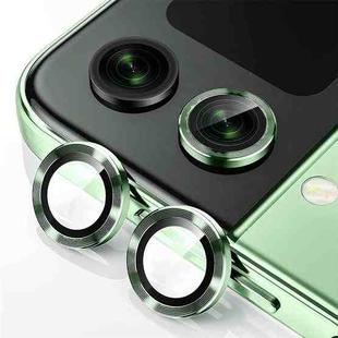 For Samsung Galaxy Z Flip5 ENKAY Hat-Prince 9H Rear Lens Aluminium Alloy Tempered Glass Film(Green)