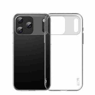 For iPhone 17 Pro MOFI Ming Series Ultra-thin TPU Phone Case(Transparent)
