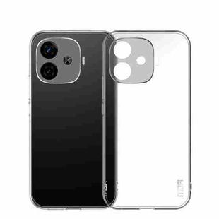 For vivo iQOO Z9 Turbo MOFI Ming Series Ultra-thin TPU Phone Case(Transparent)