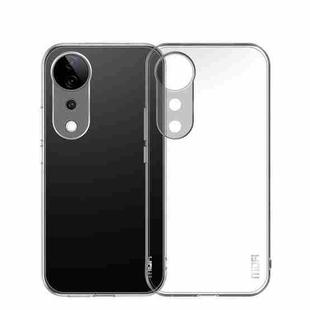 For vivo S19 Pro / V40 MOFI Ming Series Ultra-thin TPU Phone Case(Transparent)