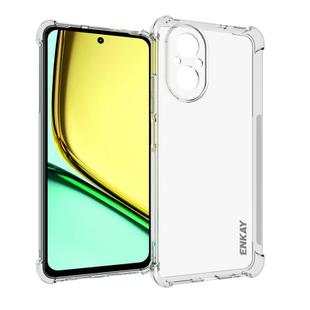 For Realme C67 4G Global ENKAY Transparent TPU Shockproof Anti-slip Phone Case