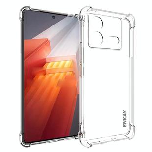 For vivo iQOO Neo8 5G / Neo8 Pro 5G ENKAY Hat-Prince Transparent TPU Shockproof Phone Case