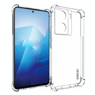 For vivo iQOO Z7 5G Global ENKAY Hat-Prince Transparent TPU Shockproof Phone Case