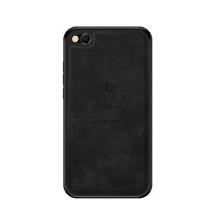 PINWUYO Shockproof Waterproof Full Coverage PC + TPU + Skin Protective Case for Xiaomi Redmi Go(Black)