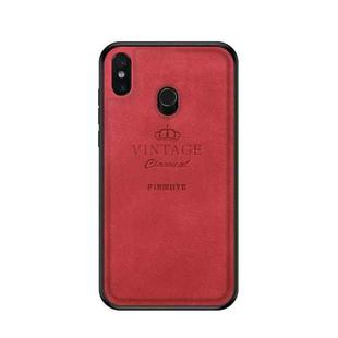 PINWUYO Shockproof Waterproof Full Coverage PC + TPU + Skin Protective Case for Xiaomi Mi 8(Red)