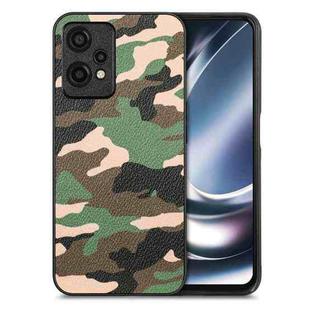 For Oneplus Nord CE 2 Lite 5G Camouflage Leather Back Cover Phone Case(Green)