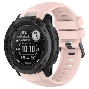 For Garmin Instinct 2X Sports Silicone Replacement Watch Band(Pink)