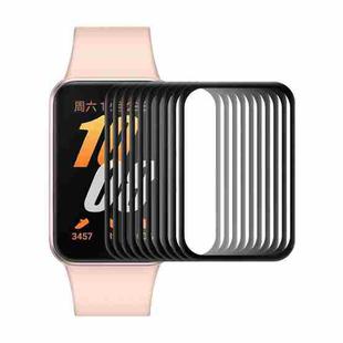 For Redmi Band 3 10pcs ENKAY ENKAY 3D Full Coverage Soft PC Edge PMMA HD Screen Film