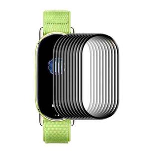 For Xiaomi Smart Band 10 10pcs ENKAY ENKAY 3D Full Coverage Soft PC Edge PMMA HD Screen Film