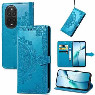For Huawei nova 13 Pro Mandala Flower Embossed Leather Phone Case(Blue)
