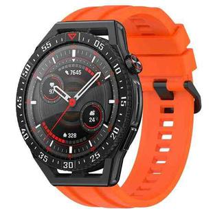 For Huawei Watch GT3 SE Long & Short Sports Solid Color Silicone Watch Band Set(Orange)