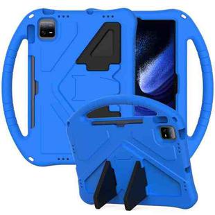 For Xiaomi Pad 6 Pro 2023 EVA Shockproof Tablet Case with Holder(Blue)