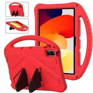 For Xiaomi Redmi Pad SE 11 EVA Shockproof Tablet Case with Holder(Red)