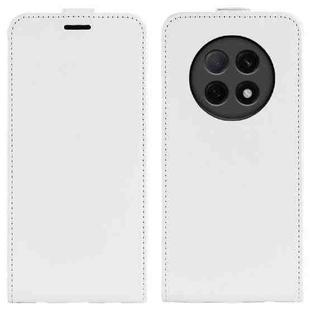 For OPPO F29 Pro 5G R64 Texture Single Vertical Flip Leather Phone Case(White)