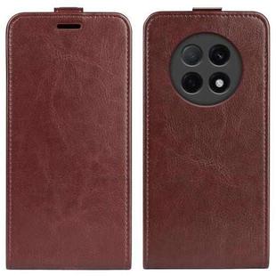 For OPPO F29 Pro 5G R64 Texture Single Vertical Flip Leather Phone Case(Brown)