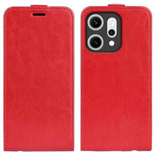 For OPPO Reno14 Pro 5G Global R64 Texture Single Vertical Flip Leather Phone Case(Red)