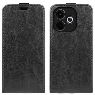 For OPPO A5 Pro Global 5G R64 Texture Single Vertical Flip Leather Phone Case(Black)