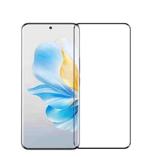 For Honor 90 Pro MOFI 9H 3D Hot Bending Tempered Glass Film(Black)