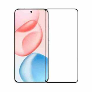 For Honor 400 Pro Global 160.8mm MOFI 9H 3D Hot Bending Tempered Glass Film(Black)