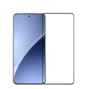 For Xiaomi 15 Pro MOFI 9H 3D Hot Bending Tempered Glass Film(Black)