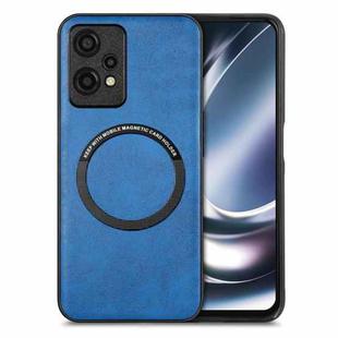 For Oneplus Nord CE 2 Lite 5G Solid Color Leather Skin Back Cover Phone Case(Blue)