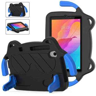 For Huawei MatePad T8 8.0 2020 Ice Baby EVA Shockproof Hard PC Tablet Case(Black+Blue)