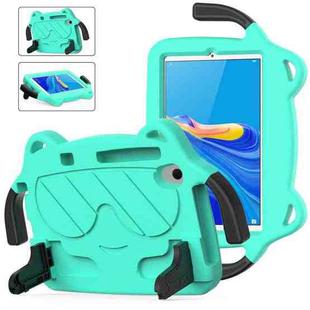 For Huawei MediaPad M6 8.4 2019/2020 Ice Baby EVA Shockproof Hard PC Tablet Case(Mint Green+Black)