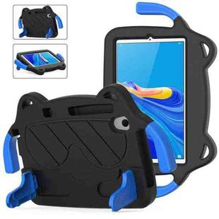 For Huawei MediaPad M6 8.4 2019/2020 Ice Baby EVA Shockproof Hard PC Tablet Case(Black+Blue)