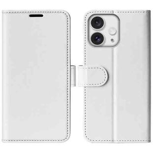 For iPhone 16 Pro Max R64 Texture Horizontal Flip Leather Phone Case(White)