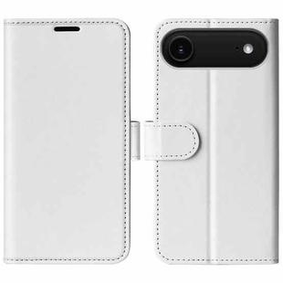 For iPhone 17 Air R64 Texture Horizontal Flip Leather Phone Case(White)