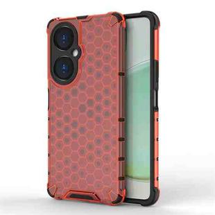 For Huawei Enjoy 60 Pro / nova 11i Shockproof Honeycomb Phone Case(Red)