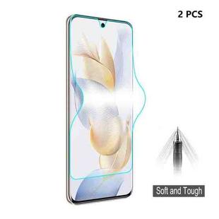 For Honor 90 / Huawei P60 / P60 Pro 2pcs ENKAY Full Glue Soft Explosion-proof Hydrogel Film