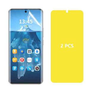 For Redmi Note 13 Pro+ 2pcs ENKAY Hat-Prince Full Glue Coverage Soft Explosion-proof Hydrogel Film