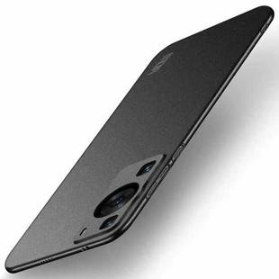 For Huawei P60 / P60 Pro MOFI Fandun Series Frosted PC Ultra-thin All-inclusive Phone Case(Black)
