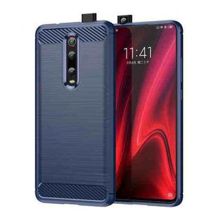 For Xiaomi Redmi K20 / K20 Pro / Mi 9T / 9T Pro Brushed Texture Carbon Fiber TPU Case