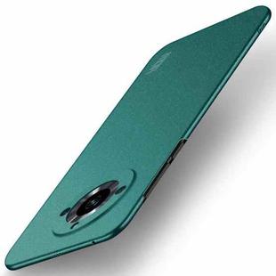 For Realme 11 Pro MOFI Fandun Series Frosted PC Ultra-thin All-inclusive Phone Case(Green)