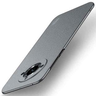 For Realme 11 Pro+ MOFI Fandun Series Frosted PC Ultra-thin All-inclusive Phone Case(Gray)