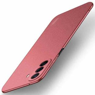 For Huawei Enjoy 50 / nova Y70 Plus MOFI Fandun Series Frosted PC Ultra-thin All-inclusive Phone Case(Red)