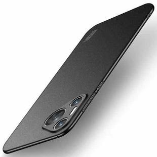 For Huawei P70 MOFI Fandun Series Frosted PC Ultra-thin All-inclusive Phone Case(Black)