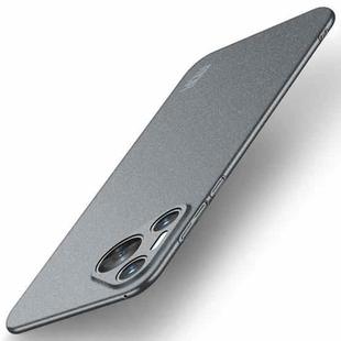For Huawei P70 MOFI Fandun Series Frosted PC Ultra-thin All-inclusive Phone Case(Gray)