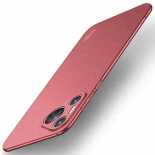 For Huawei P70 MOFI Fandun Series Frosted PC Ultra-thin All-inclusive Phone Case(Red)