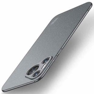 For Huawei P70 Pro MOFI Fandun Series Frosted PC Ultra-thin All-inclusive Phone Case(Gray)