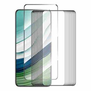 For Huawei Mate 60 10pcs ENKAY Full Glue High Aluminum-silicon Tempered Glass Film