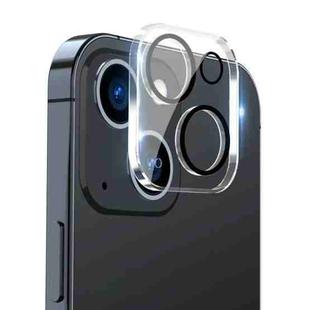 For iPhone 15 / 15 Plus ENKAY Hat-Prince Black Ring 9H Rear Camera Lens Tempered Glass Film