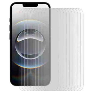 For iPhone 16e 10pcs ENKAY 0.26mm 9H 2.5D High Aluminum-silicon Tempered Glass Film