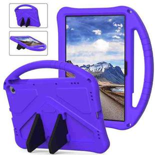 For Google Pixel Tablet 11 2023 EVA Shockproof Tablet Case with Holder(Purple)