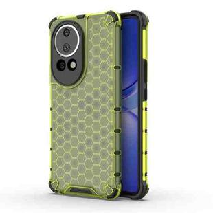 For Huawei nova 12 Pro Shockproof Honeycomb Phone Case(Green)