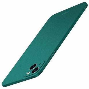 For iPhone 15 Plus  MOFI Fandun Series Frosted PC Ultra-thin All-inclusive Phone Case(Green)
