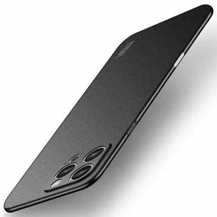 For iPhone 16 Pro MOFI Fandun Series Frosted PC Ultra-thin All-inclusive Phone Case(Black)